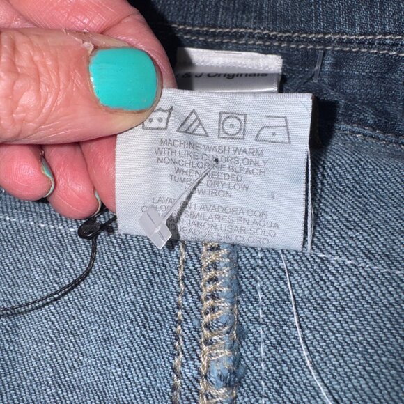 NWT J&J Originals Womens Denim Boho Artsy Retro Jacket Sunflower Fringe Detail M - Picture 9 of 11